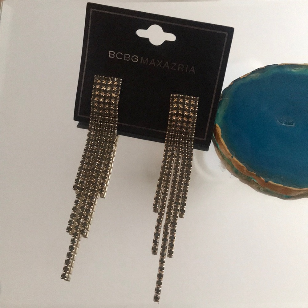 BCBG MAXAZRIA CHANDELIER EARRINGS